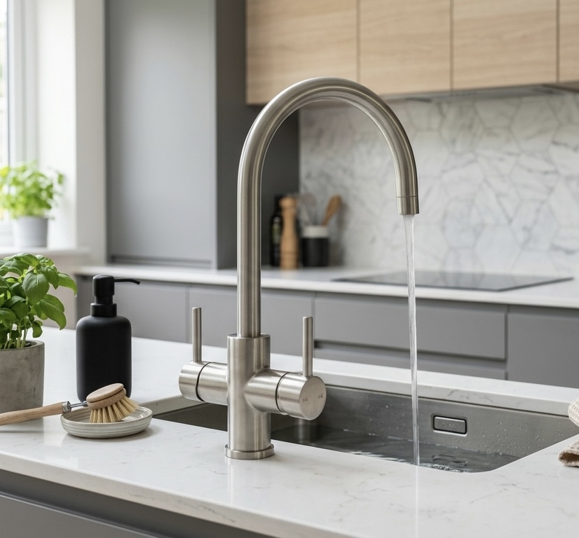 Kitchen Tap Replacement in Huntingdon